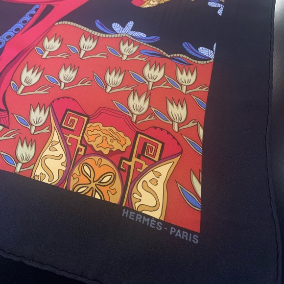 Hermes Silk Scarf - Picture 2 of 5
